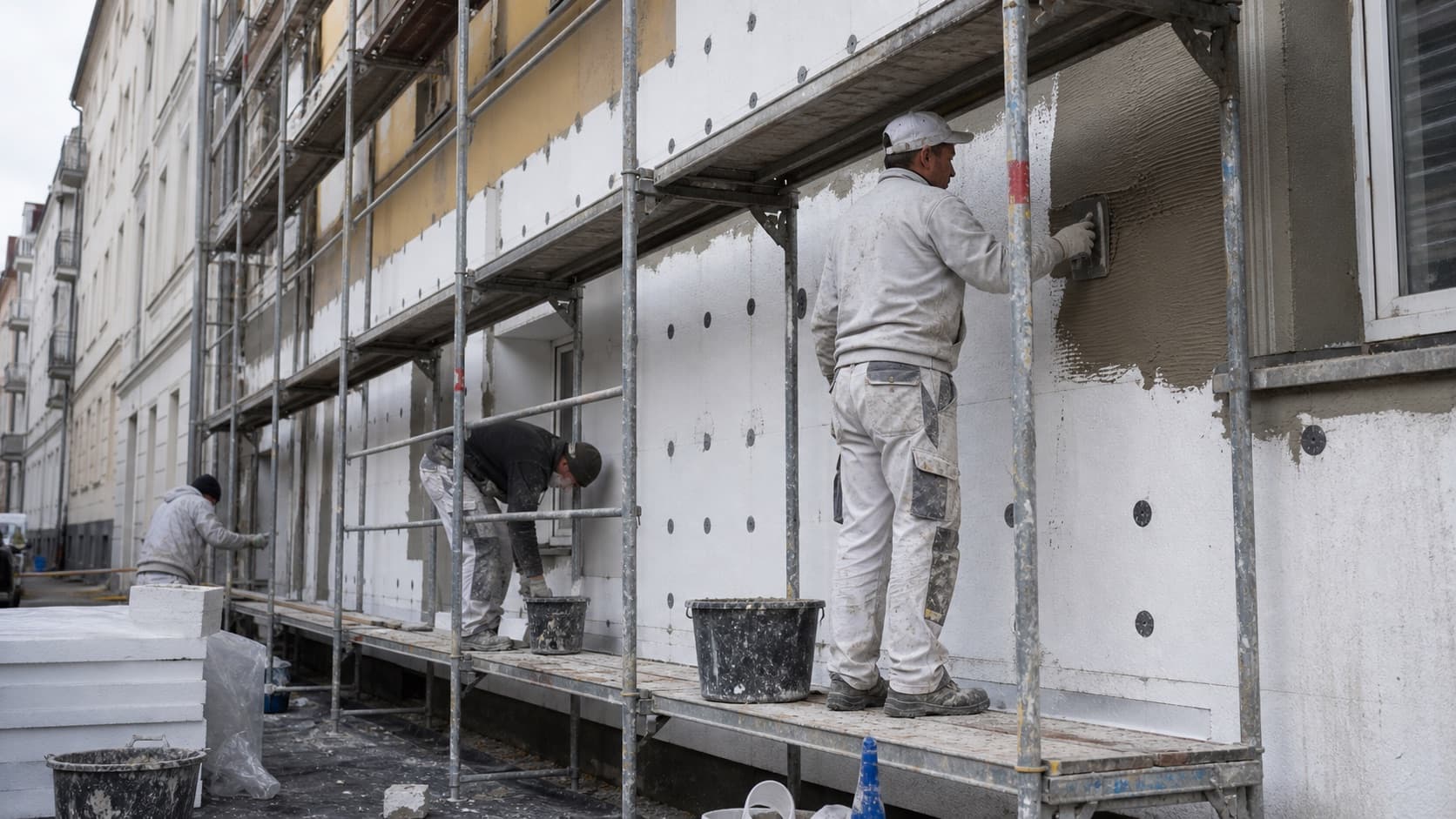 WDVS-Fassade Altona